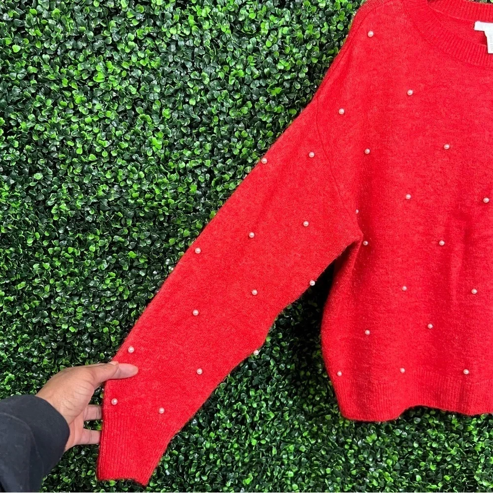 H&M | Pearl Embellished Sweater